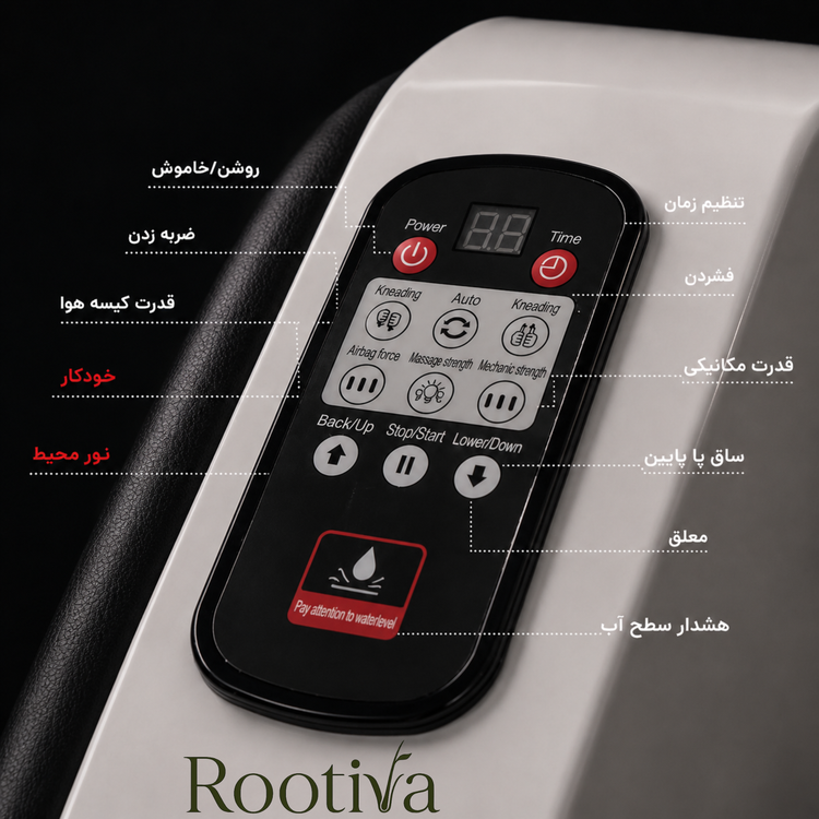 تخت سرشور ماساژور دار اسکالپ اسپا اتوماتیک مدل M9 وارداتی رنگ مشکی
