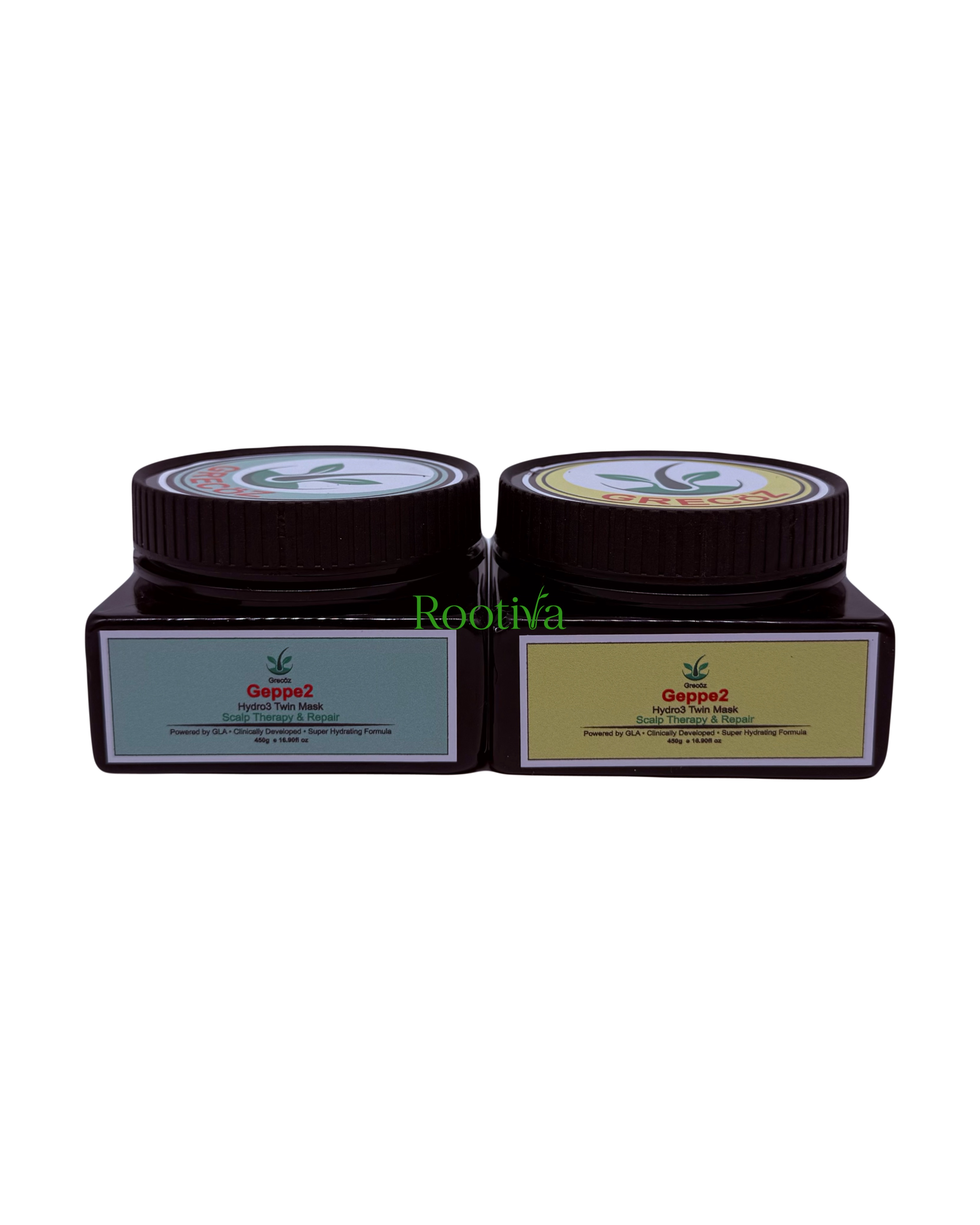 ماسک دوقلوی هیدرو تری Hydro3 (سبز و زرد) روت لایف