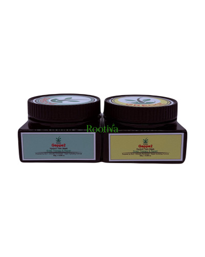 ماسک دوقلوی هیدرو تری Hydro3 (سبز و زرد) روت لایف