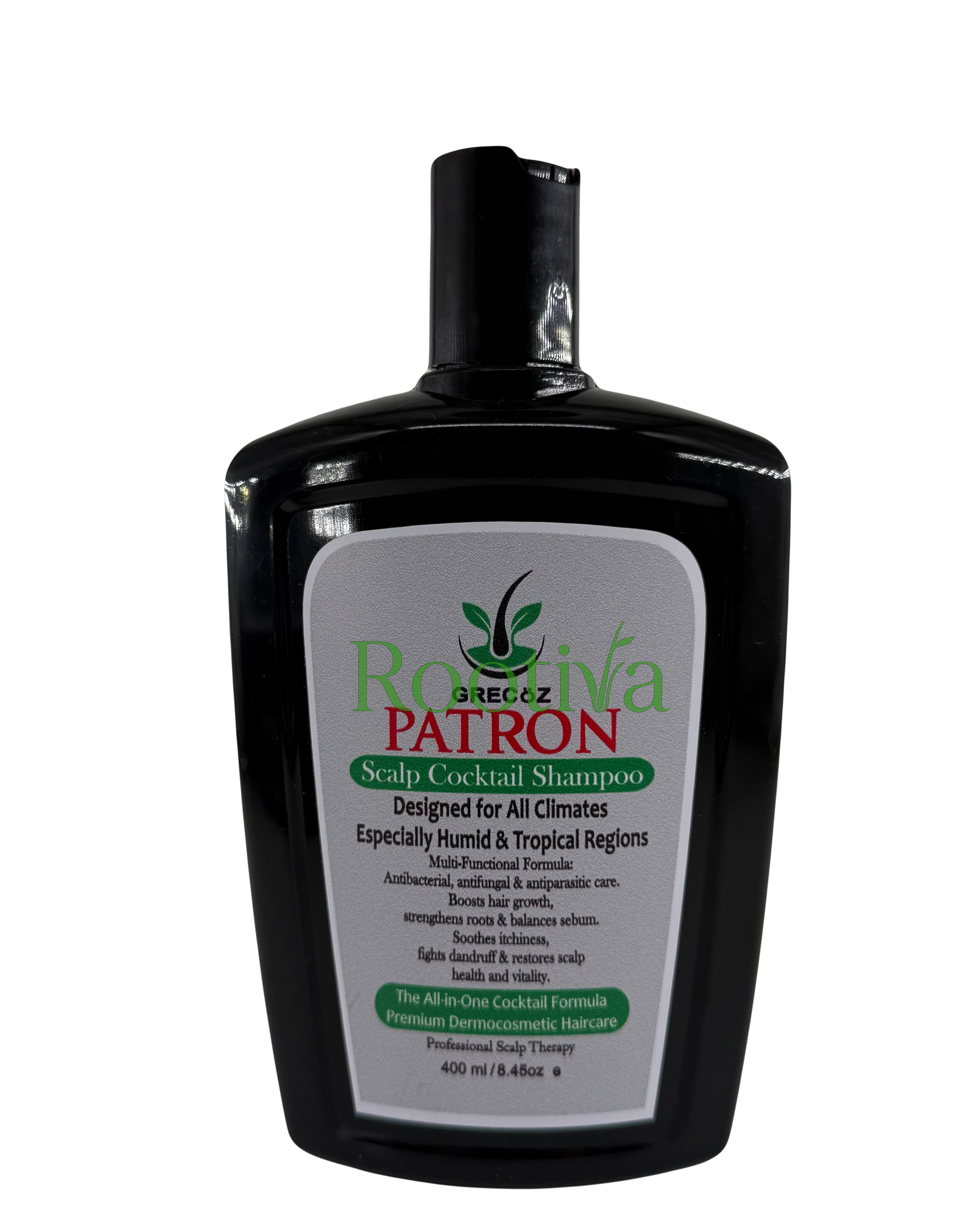 شامپو پاترون کوکتل کابین همه کاره اسکالپ روت لایف همه کاره Grecoz patron Root life